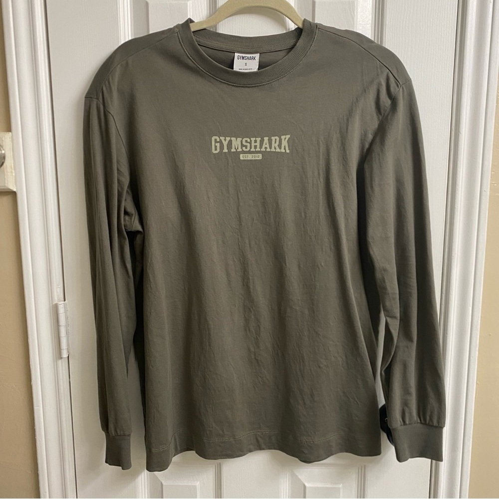 Gymshark Womens Collegiate Long Sleeve Tee Small